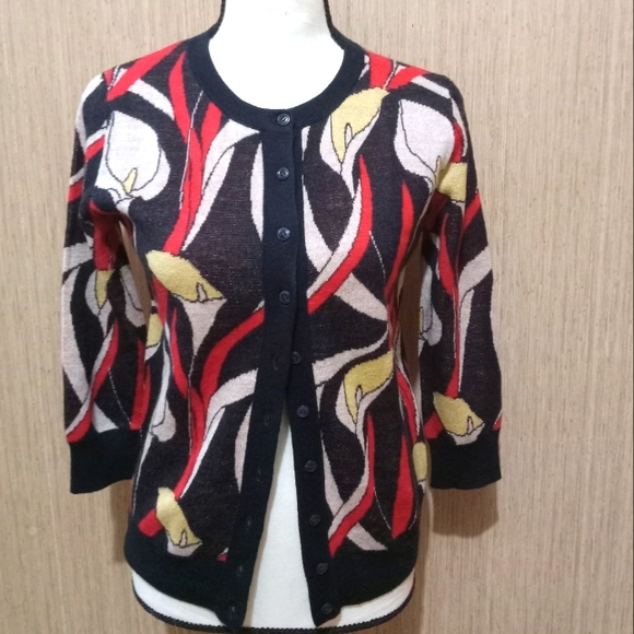 Chelsea & Theodore wool blend cardigan size XS NWT - Picture 1 of 3